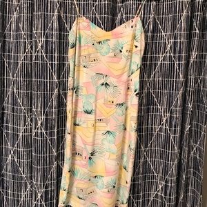 Vintage tropical dress